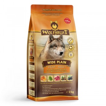 WOLFSBLUT Wide Plain Light Horse with sweet potatoes - dry dog food - 2kg