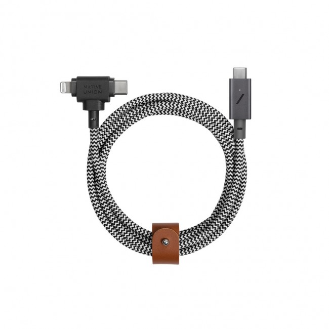 Native Union Belt Cable Duo Pro (USB-C to USB-C/Lightning)