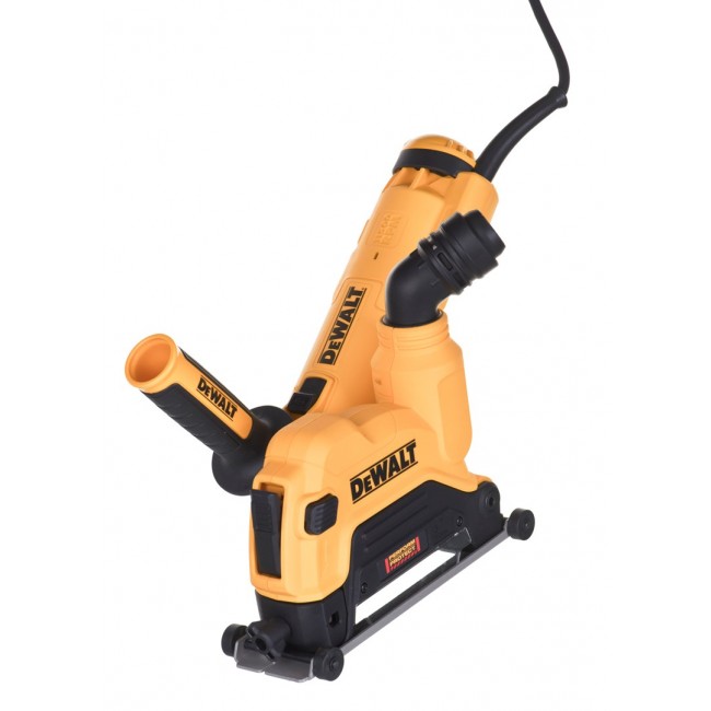 ANGLE GRINDER DEWALT DWE46107 + DUST SHROUD 1400W 125MM ANGLE GRINDER DEWALT DWE46107 + DUST SHROUD 1400W 125MM