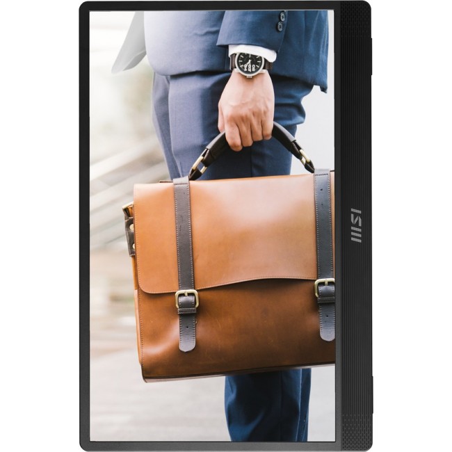 MSI PRO MP161 E2U portable TV/monitor Portable monitor Black 39.6 cm (15.6 MSI PRO MP161 E2U portable TV/monitor Portable monitor Black 39.6 cm (15.6