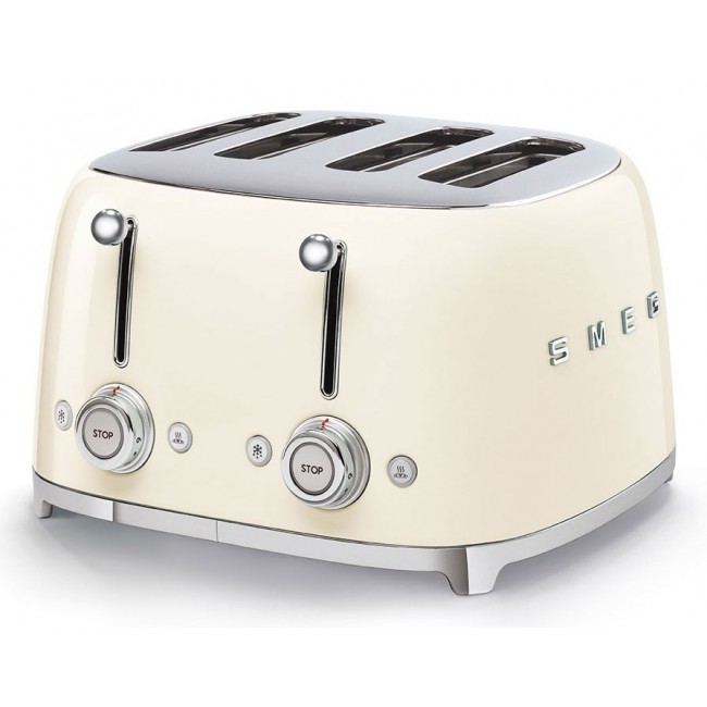 Smeg 50's Style Toaster TSF03CREU Cream Smeg 50's Style Toaster TSF03CREU Cream
