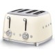 Smeg 50's Style Toaster TSF03CREU Cream Smeg 50's Style Toaster TSF03CREU Cream