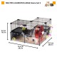 FERPLAST Multipla hamster large - cage for rodents - 107,5 x 37,5 x 42 cm FERPLAST Multipla hamster large - cage for rodents - 107,5 x 37,5 x 42 cm