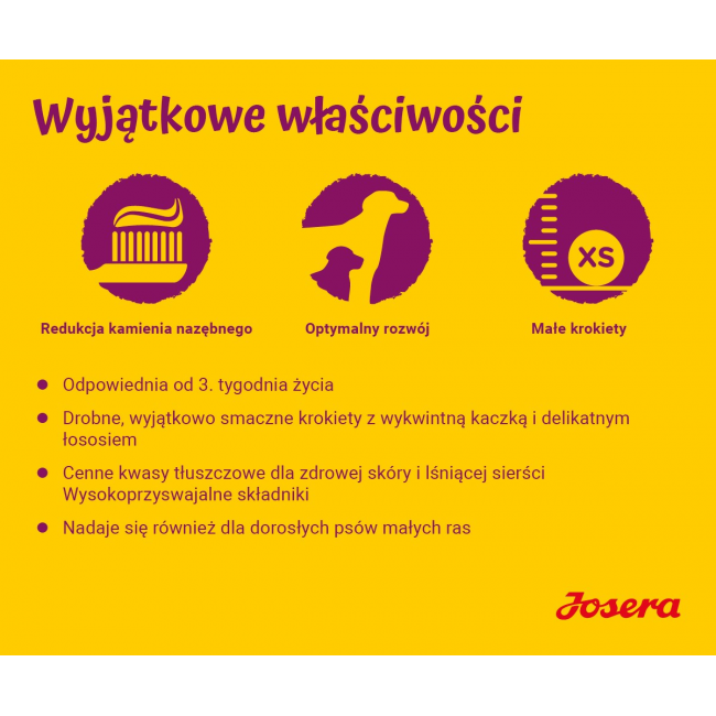 JOSERA MiniJunior - dry dog food - 10kg