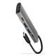 Axagon HMC-5G2 USB 10Gbps hub, 2x USB-A, 2x USB-C, HDMI 4k/60Hz, PD 100W, USB-C cable