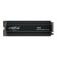 SSD M.2 4TB Crucial T705 NVMe PCIe 5.0 x 4 with Heatsink