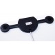 Esperanza EBS016W personal scale Square White Electronic personal scale