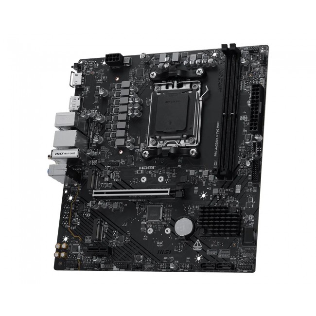 MSI Pro A620AM-G EVO WIFI AMD A620A Socket AM5 micro ATX