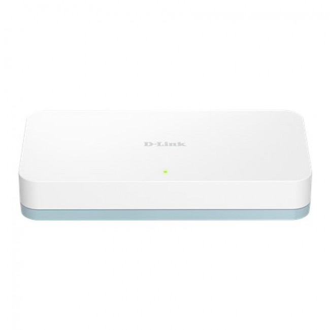 D-Link DGS-1008D/E network switch Unmanaged Gigabit Ethernet (10/100/1000) White