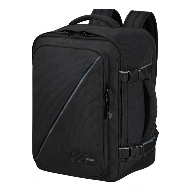American Tourister Casual Ms backpack Casual backpack Black Recycled polyethylene terephthalate (rPET)
