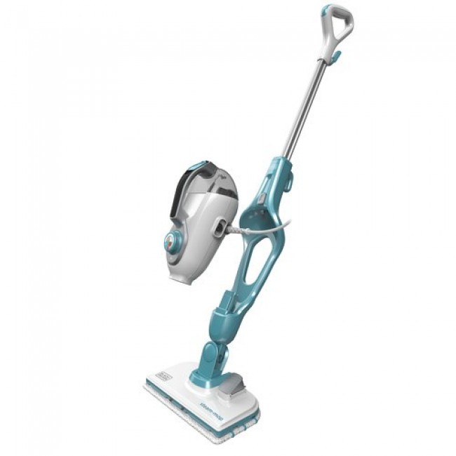 Black & Decker FSMH1321J steam cleaner Steam mop 0.5 L 1300 W Blue, White