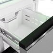 BEKO B3RGNA354HXB1 freestanding fridge, 203 cm, silver