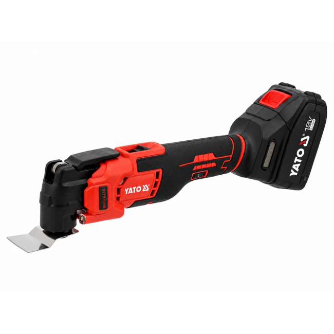 YATO 18 V Cordless Oscillating Multi-Tool YT-82226, with Battery and Charger YATO 18 V Cordless Oscillating Multi-Tool YT-82226, with Battery and Charger