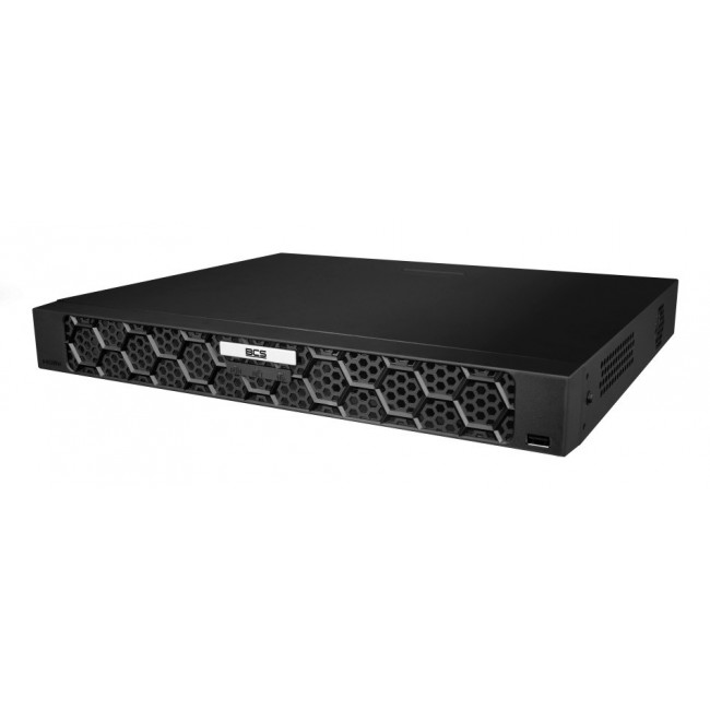 BCS BCS-P-NVR0902-A-4K(5L) network video recorder 1U Black