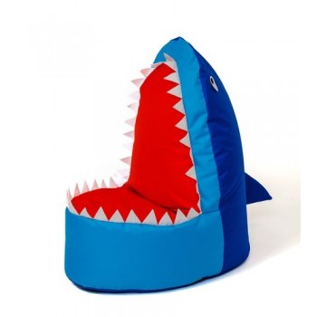 Sako sack pouffe Shark navy blue XXL 100 x 60 cm