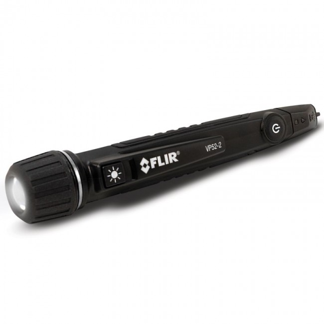 FLIR VP52-2 Tester di tensione senza contatto CAT IV 1000 V LED, Vibrazione, Acustico Pocket Black FLIR VP52-2 Tester di tensione senza contatto CAT IV 1000 V LED, Vibrazione, Acustico Pocket Black