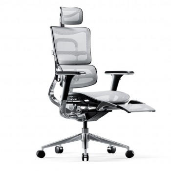 Diablo V-Master gaming chair black and white
