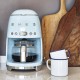 Smeg 50's Style Drip Filter Coffee Machine DCF02PBEU Pastel Blue Smeg 50's Style Drip Filter Coffee Machine DCF02PBEU Pastel Blue