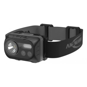 Ansmann HD230BS Black Headband flashlight COB LED