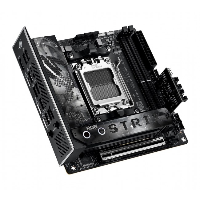 ASUS ROG STRIX X870-I GAMING WIFI AMD X870 socket AM5 mini ITX motherboard ASUS ROG STRIX X870-I GAMING WIFI AMD X870 socket AM5 mini ITX motherboard