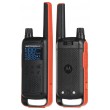 Motorola T82 Twin Pack two-way radio 16 channels Black,Orange