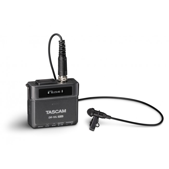 Tascam DR-10L Pro - digital recorder with lavalier microphone Tascam DR-10L Pro - digital recorder with lavalier microphone