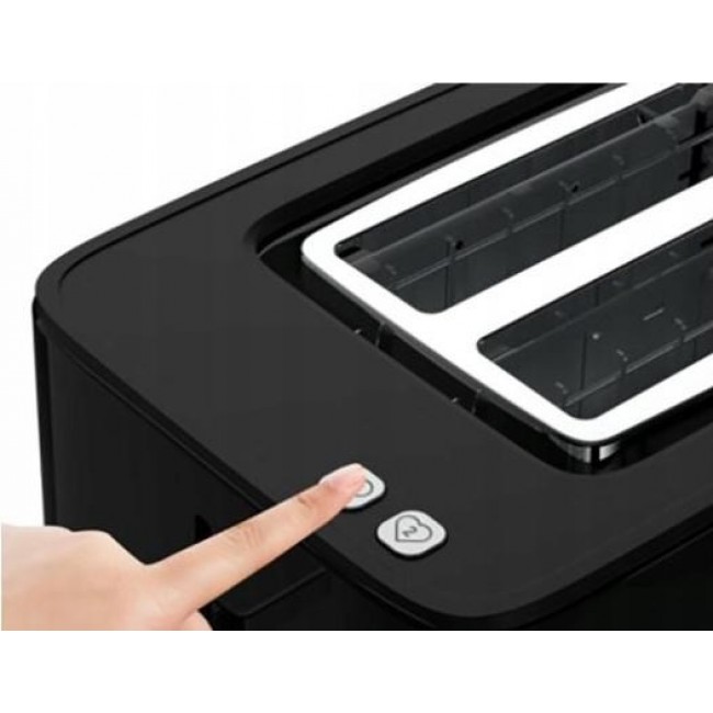 Tefal Toster TT6408 toaster 2 slice(s) Black 850 W