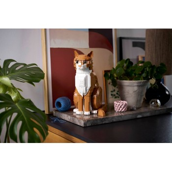 LEGO IDEAS 21376 Orange Cat