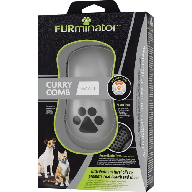 FURminator - rubber brush for dogs and cats - S