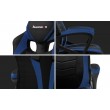 Huzaro FORCE 2.5 BLUE MESH Gaming armchair Mesh seat Black, Blue
