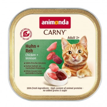 ANIMONDA Carny Adult Chicken and game - wet cat food - 85g