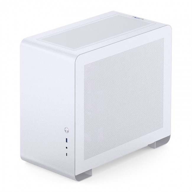 Jonsbo U4 Mini Micro-ATX Case, Tempered Glass - white