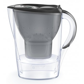 Brita Marella + 3 Maxtra Pro Pure Performance Pitcher water filter 2.4 L Transparent, Grey