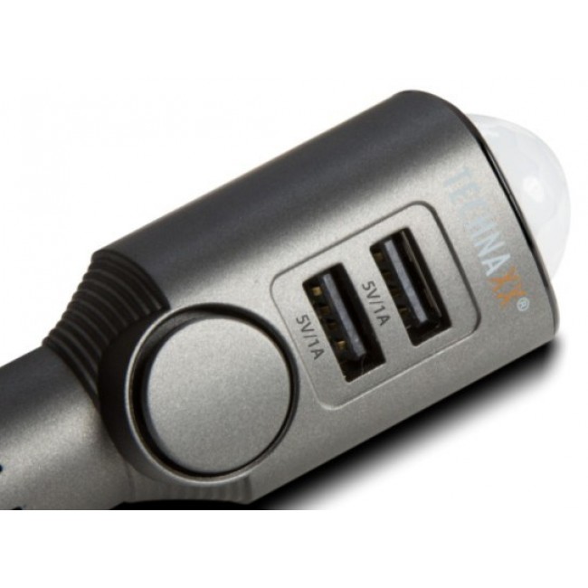 Technaxx 4743 mobile device charger Universal Black Cigar lighter Auto