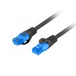 LANBERG PATCHCORD S/FTP CAT.6A 3M BLACK LSZH LANBERG PATCHCORD S/FTP CAT.6A 3M BLACK LSZH