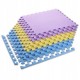 Puzzle mat multipack One Fitness MP10 yellow-blue-purple Puzzle mat multipack One Fitness MP10 yellow-blue-purple