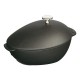 ZWILLING STAUB SPECIAL COCOTTE MUSSEL POT BLACK 2 L Casserole baking dish ZWILLING STAUB SPECIAL COCOTTE MUSSEL POT BLACK 2 L Casserole baking dish