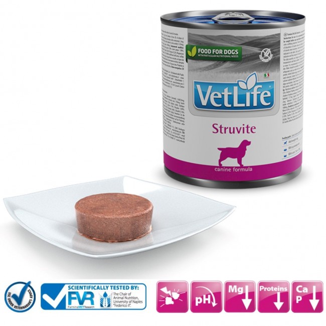 FARMINA Vet Life Diet Dog Struvite wet food for dogs 300 g