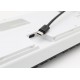 Ducky One 2 White LED keyboard Universal USB German Black, White Ducky One 2 White LED keyboard Universal USB German Black, White