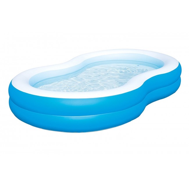 Bestway Inflatable Family Pool The Big Lagoon 2.62m x 1.57m x 46cm Bestway Inflatable Family Pool The Big Lagoon 2.62m x 1.57m x 46cm