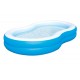 Bestway Inflatable Family Pool The Big Lagoon 2.62m x 1.57m x 46cm Bestway Inflatable Family Pool The Big Lagoon 2.62m x 1.57m x 46cm