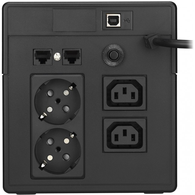 PowerWalker VI 1000 LCD uninterruptible power supply (UPS) 1 kVA 600 W 4 AC outlet(s) PowerWalker VI 1000 LCD uninterruptible power supply (UPS) 1 kVA 600 W 4 AC outlet(s)