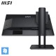 MSI Pro MP245PG 24 Inch Monitor, FHD (1920 x 1080), 100Hz, IPS, 1ms, 1x HDMI 1.4b, 1x DP 1.2a output, 1x D-Sub(VGA), Built-in Speakers, Anti-Glare, Anti-Flicker, Less Blue light, T V Certified, VESA, Kensington, 4-way adjustable stand, Black MSI Pro MP245PG 24 Inch Monitor, FHD (1920 x 1080), 100Hz, IPS, 1ms, 1x HDMI 1.4b, 1x DP 1.2a output, 1x D-Sub(VGA), Built-in Speakers, Anti-Glare, Anti-Flicker, Less Blue light, T V Certified, VESA, Kensington, 4-way adjustable stand, Black