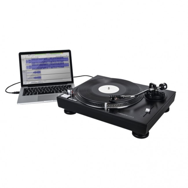 Reloop RP-2000 USB MK2 DJ turntable Direct drive DJ turntable Black Reloop RP-2000 USB MK2 DJ turntable Direct drive DJ turntable Black