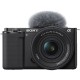 Sony ZV-E10 + E PZ 16-50mm F3.5-5.6 OSS II MILC 24.2 MP CMOS 6000 x 4000 pixels Black