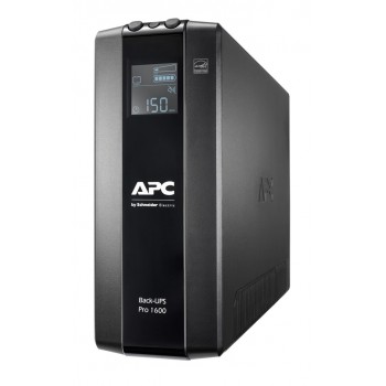 APC Back-UPS Pro, 1600VA/960W, Tower, 230V, 8x IEC C13 outlets, AVR, LCD, User Replaceable Battery