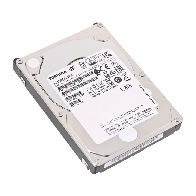 Toshiba AL15SEB18EQ internal hard drive 1.8 TB 10500 RPM 128 MB 2.5
