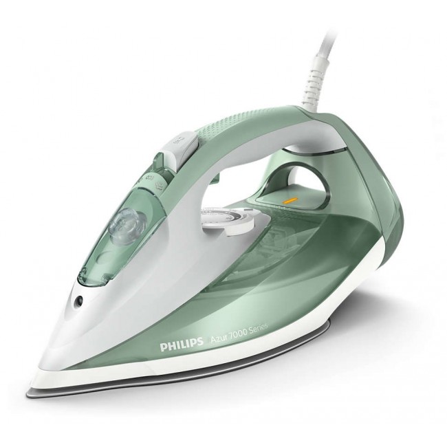 Philips 7000 series DST7012/70 iron Steam iron SteamGlide Plus soleplate 2600 W Green, Grey Philips 7000 series DST7012/70 iron Steam iron SteamGlide Plus soleplate 2600 W Green, Grey