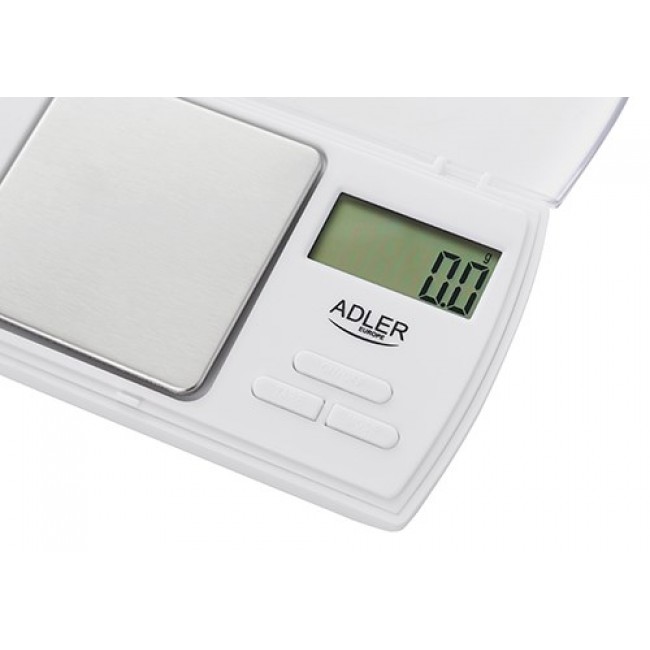 Adler AD 3161 kitchen scale White Rectangle Electronic personal scale Adler AD 3161 kitchen scale White Rectangle Electronic personal scale