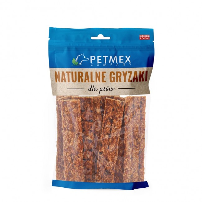 PETMEX Duck strips Mono - dog treat - 200g PETMEX Duck strips Mono - dog treat - 200g